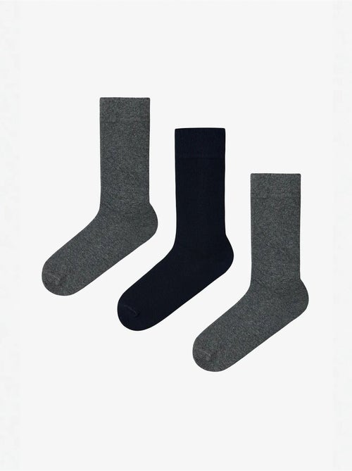 Chaussettes homme super lot de 3 invisibles penti - Kiabi Chaussettes homme super lot de 3 invisibles penti - Kiabi