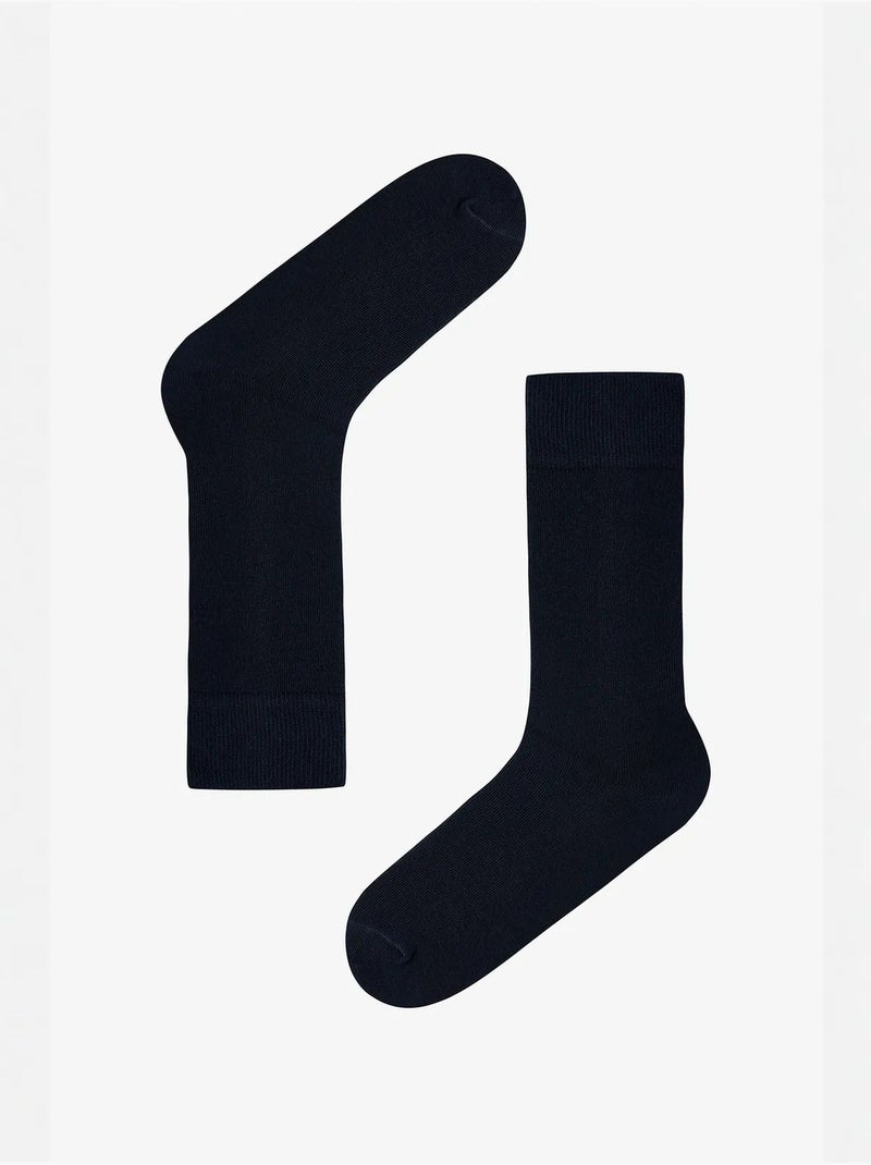 Chaussettes homme super lot de 3 invisibles penti Gris foncé - Kiabi