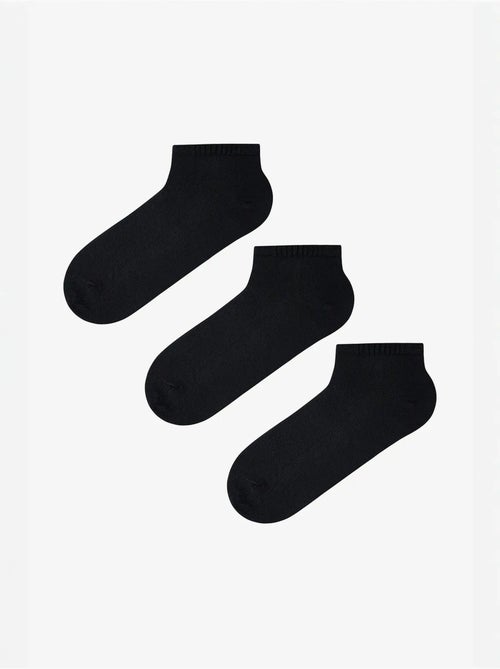 Chaussettes homme super lot de 3 invisibles penti - Kiabi Chaussettes homme super lot de 3 invisibles penti - Kiabi
