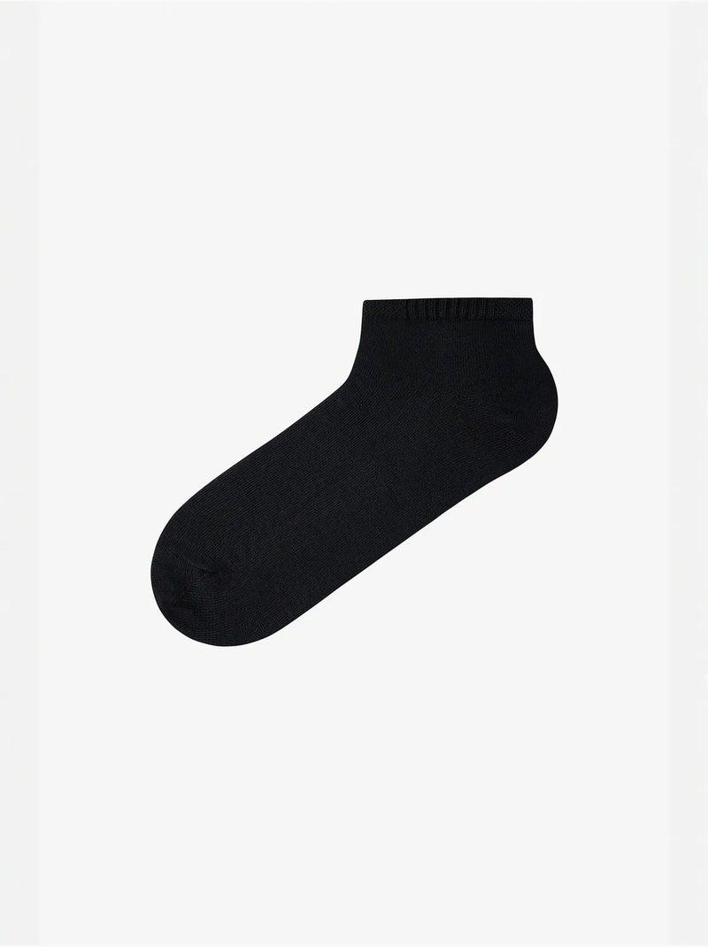 Chaussettes homme super lot de 3 invisibles penti Noir - Kiabi