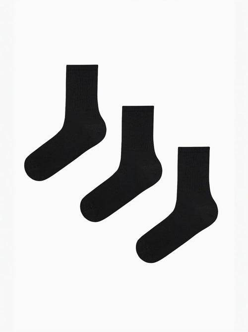 Chaussettes homme tennis, lot de 3 penti - Kiabi Chaussettes homme tennis, lot de 3 penti - Kiabi