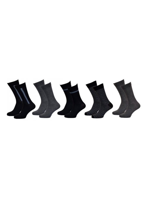 Chaussettes Homme TWINDAY - Pack de 5 - Kiabi