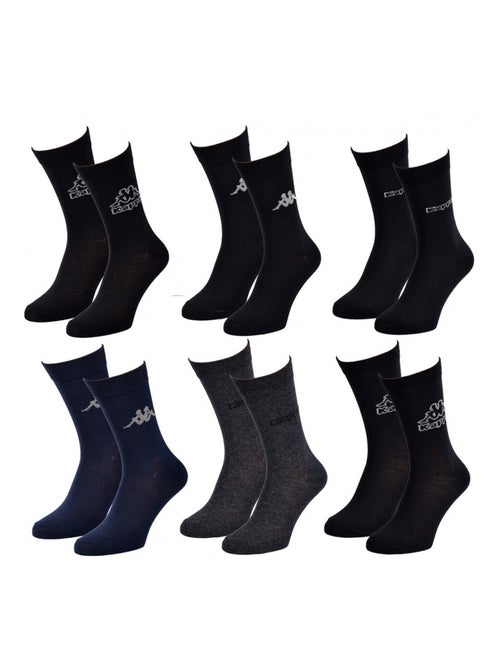 Chaussettes Homme VILLE KAPPA - Pack de 6 - Kiabi
