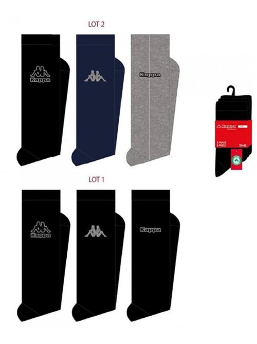 Chaussettes Homme VILLE KAPPA - Pack de 6 - Kiabi