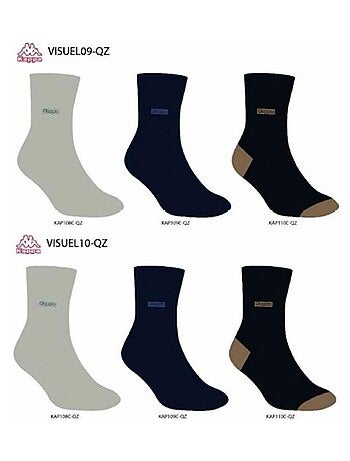 Chaussettes Homme VILLE KAPPA - Pack de 6