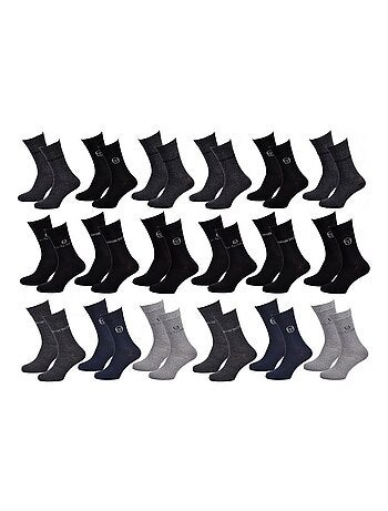 Chaussettes Homme VILLE SERGIO TACCHINI - Pack de 18
