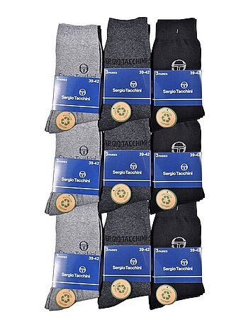 Chaussettes Homme VILLE SERGIO TACCHINI - Pack de 18