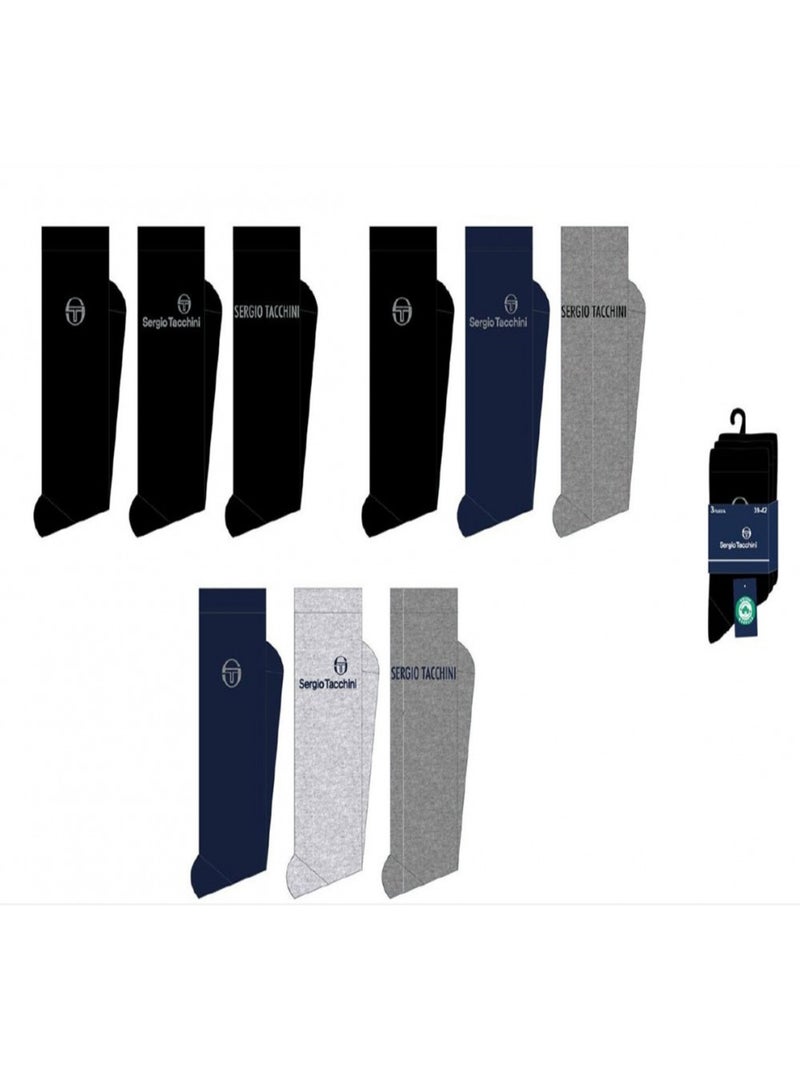 Chaussettes Homme VILLE SERGIO TACCHINI - Pack de 18 Multicolore - Kiabi