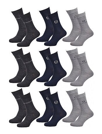 Chaussettes Homme VILLE SERGIO TACCHINI - Pack de 9