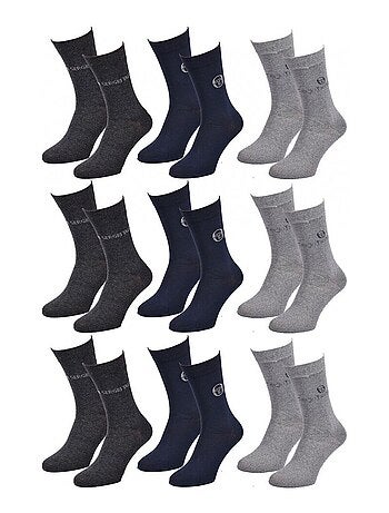 Chaussettes Homme VILLE SERGIO TACCHINI - Pack de 9