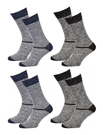 Chaussettes Homme WINTER SOCKS - Pack de 4