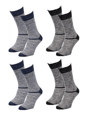 Chaussettes Homme WINTER SOCKS - Pack de 4