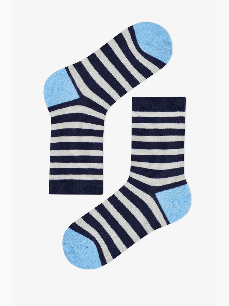 Chaussettes invisibles à imprimé animal mystic dragons, lot de 4 penti Bleu Bleu marine - Kiabi