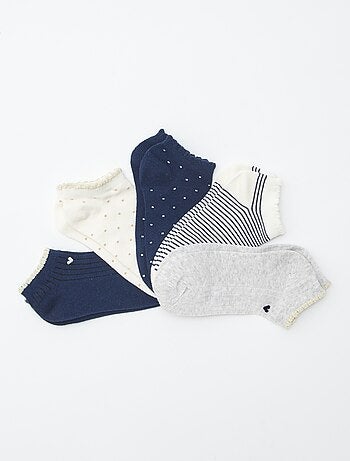 Chaussettes invisibles fantaisies