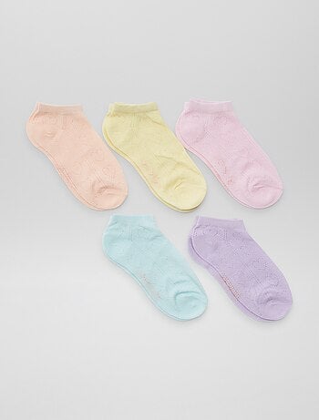 Chaussettes invisibles fantaisies