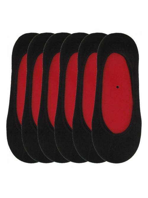 Chaussettes Invisibles Femme Lot de 6 - Kiabi