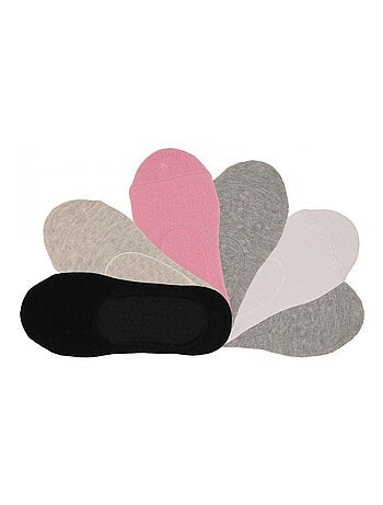 Chaussettes invisibles fille lot de 6