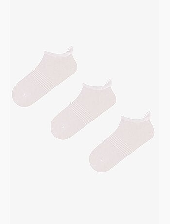Chaussettes invisibles marshmallow en bambou, lot de 3 penti