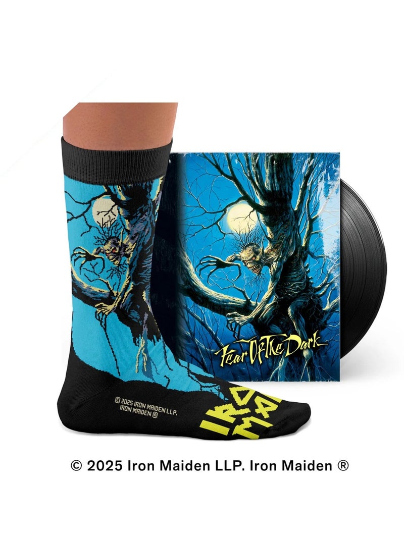 Chaussettes Iron Maiden, Fear of the Dark Bleu - Kiabi