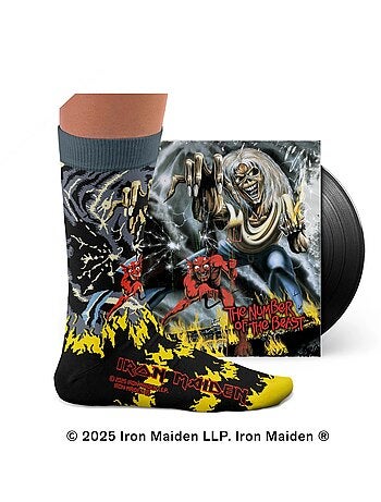 Chaussettes Iron Maiden, Number of the Beast