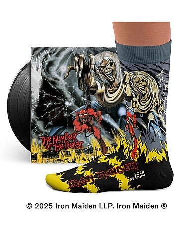Chaussettes Iron Maiden, Number of the Beast