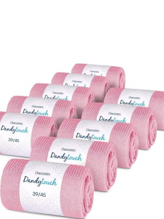 Chaussettes Jersey Coton - Lot 10 Paires - Fabrication UE