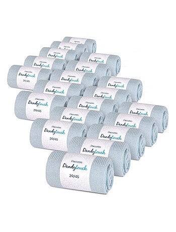 Chaussettes Jersey Coton - Lot 20 Paires - Fabrication UE