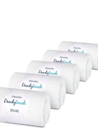 Chaussettes Jersey Coton - Lot 5 Paires - Fabrication UE