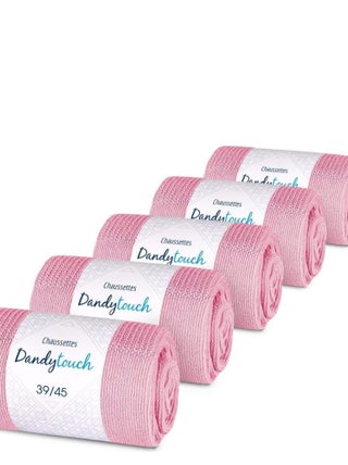 Chaussettes Jersey Coton - Lot 5 Paires - Fabrication UE