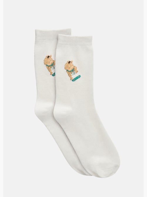 Chaussettes kama sumo skate femme - sae paris - Kiabi Chaussettes kama sumo skate femme - sae paris - Kiabi