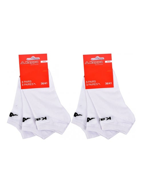 Chaussettes KAPPA SNEAKER - Pack de 6 - Kiabi