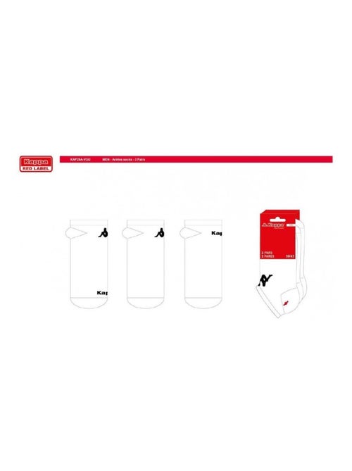 Chaussettes KAPPA SNEAKER - Pack de 6 - Kiabi