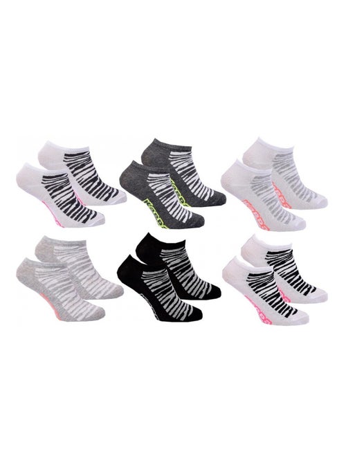 Chaussettes KAPPA SNEAKER - Pack de 6 - Kiabi