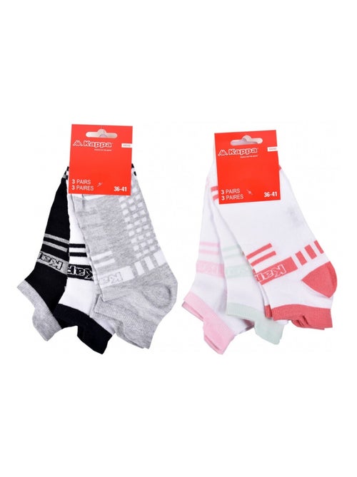 Chaussettes KAPPA SNEAKER - Pack de 6 - Kiabi