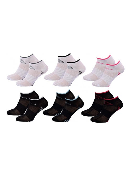 Chaussettes KAPPA SNEAKER - Pack de 6 - Kiabi