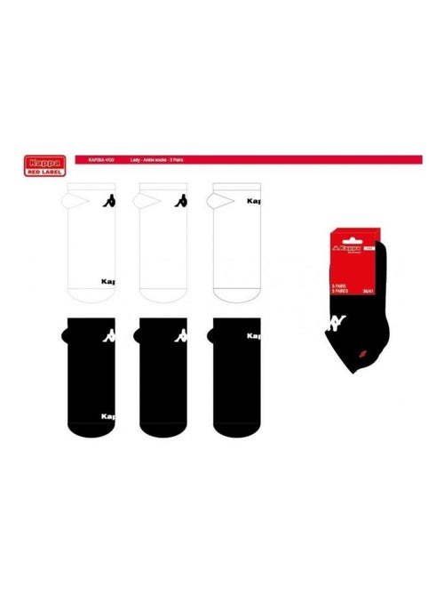 Chaussettes KAPPA SNEAKER - Pack de 6 - Kiabi
