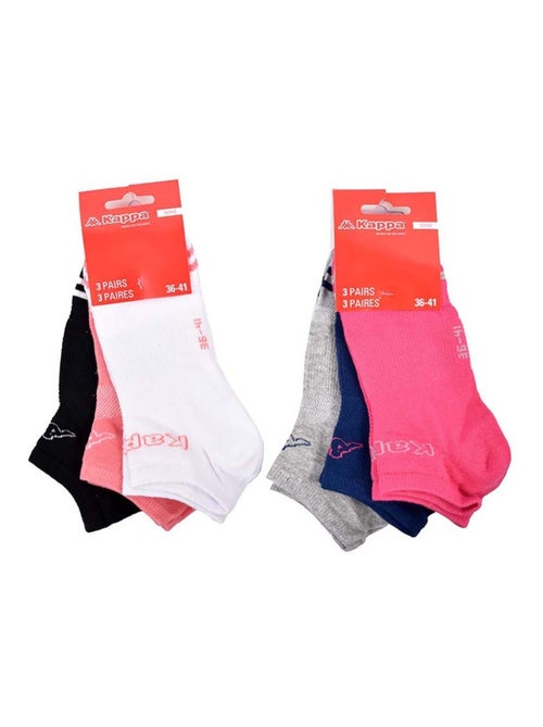Chaussettes KAPPA SNEAKER - Pack de 6 - Kiabi