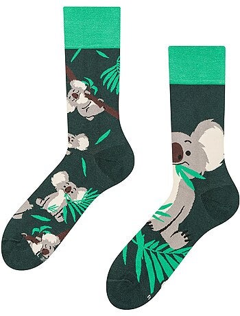 Chaussettes Koala & Feuilles
