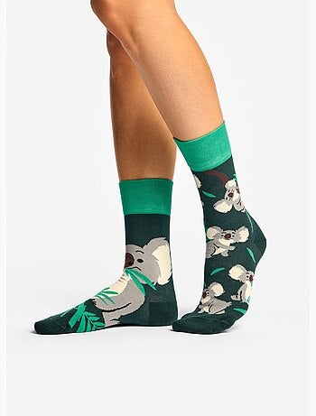 Chaussettes Koala & Feuilles