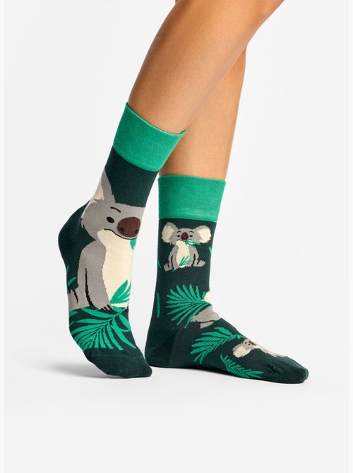 Chaussettes Koala & Feuilles - Kiabi