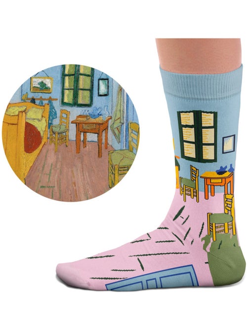 Chaussettes La Chambre, Van Gogh - Kiabi