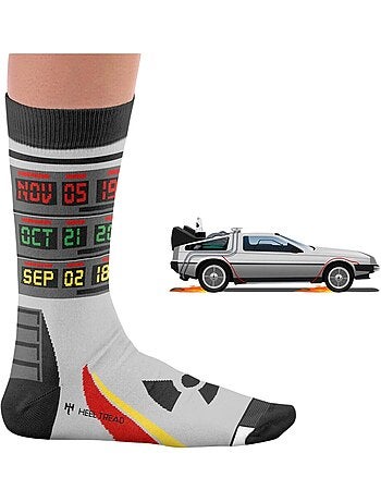 Chaussettes La DeLorean de Retour vers le Futur