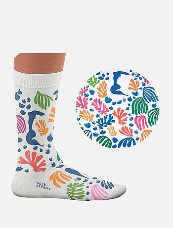 Chaussettes La Perruche et la Sirène, Matisse