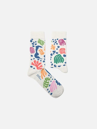 Chaussettes La Perruche et la Sirène, Matisse