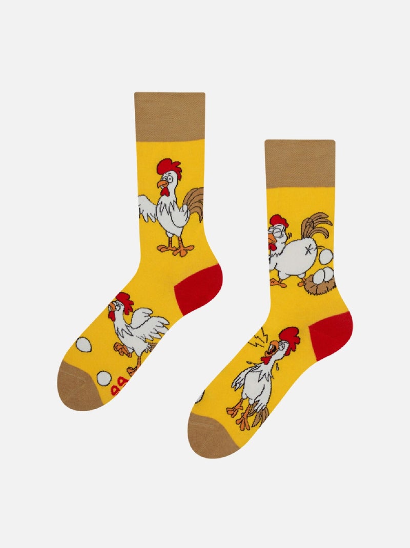 Chaussettes La Poule ou l'Œuf Jaune - Kiabi