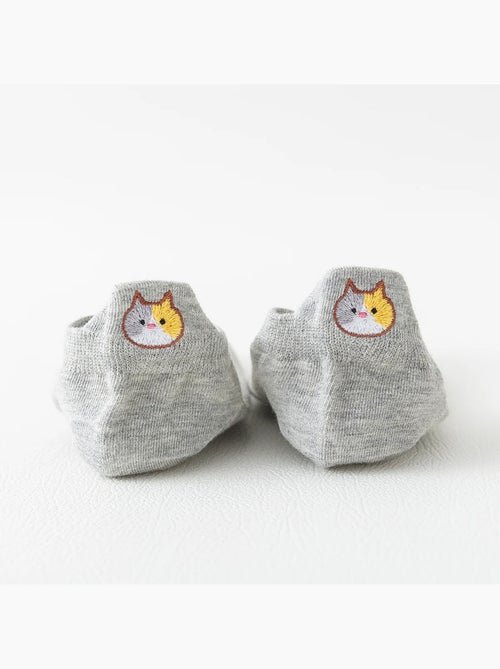 Chaussettes Languette Chat - Kiabi