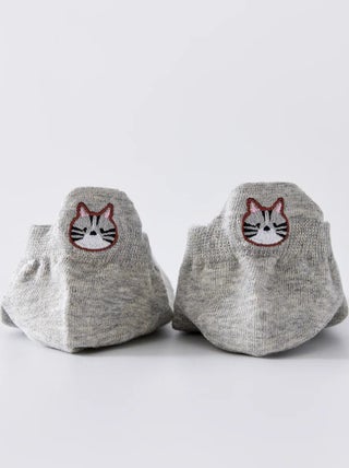 Chaussettes Languette Chat moustaches | Titeschaussettes