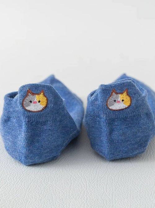 Chaussettes Languette Chat  | Titeschaussettes - Kiabi