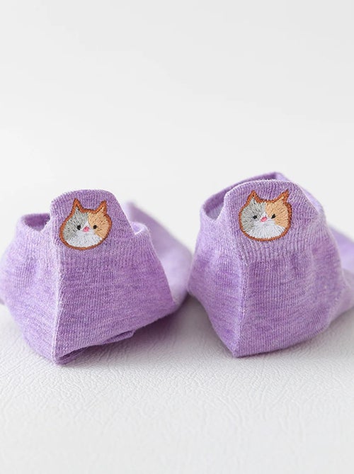 Chaussettes Languette Chat  | Titeschaussettes - Kiabi