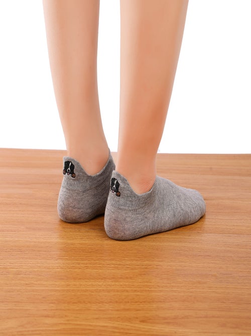 Chaussettes Languette Chien & Chat - Kiabi